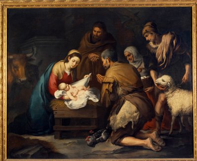 Adoration of the Shepherds by Bartolomé Esteban Murillo