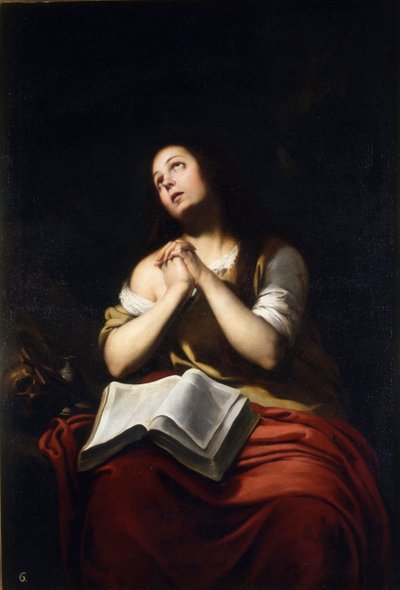 The Repentant Mary Magdalene by Bartolomé Esteban Murillo