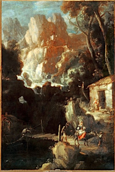 Mountain Landscape by Bartolome Esteban Murillo