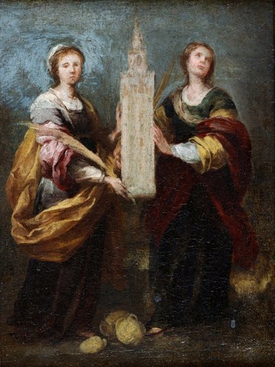 Representation of Saints Justa and Rufina by Bartolomé Esteban Murillo