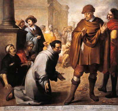 Saint Salvador of Horta and Inquisitor of Aragon, by Bartolome Esteban Murillo by Bartolomé Esteban Murillo