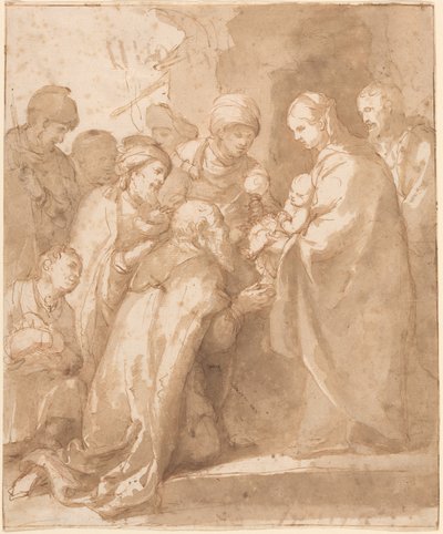 The Adoration of the Magi, c.1650-1656 by Bartolome Esteban Murillo