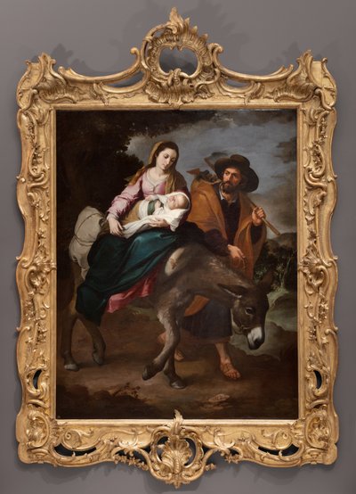 The Flight into Egypt by Bartolomé Esteban Murillo