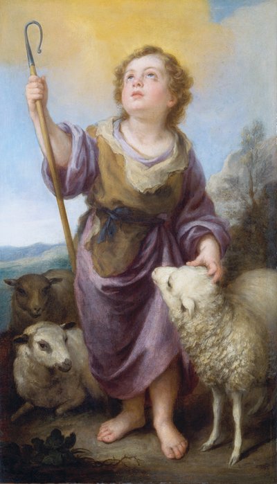 The Good Shepherd by Bartolomé Esteban Murillo