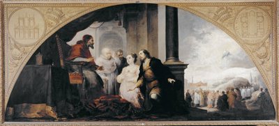 The Foundation of Santa Maria Maggiore by Bartolomé Esteban Murillo