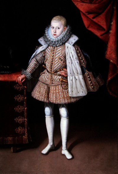 A Portrait of the Infante Don Fernando de Austria by Bartolome Gonzalez