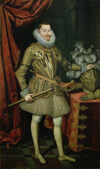 Portrait of Philip III of Spain (1578-1621) 1621 by Bartolome Gonzalez