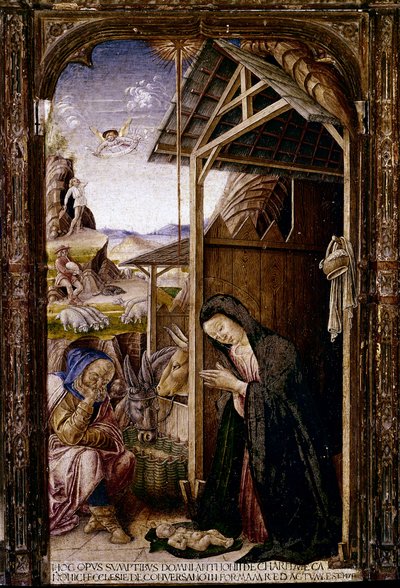 Polyptych of Conversano (detail) by Bartolomeo (and workshop) Vivarini