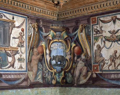 The Hall of the Grand Duke of Tuscany (detail) by Bartolomeo Ammannati