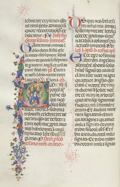 Missale: The Virgin among the Apostles and Saints by Bartolomeo Caporali