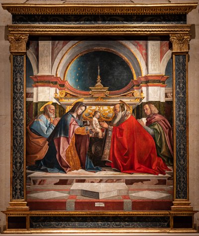 Presentation of Jesus at the Temple by Bartolomeo Montagna