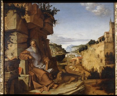 Saint Jerome in the Desert, 1500-02 by Bartolomeo Montagna