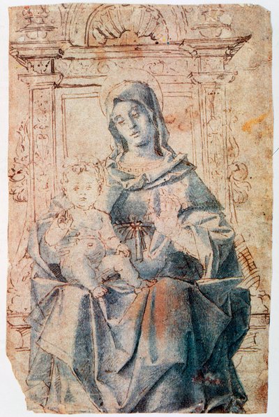 The Virgin And Child, c1470-1523 by Bartolomeo Montagna