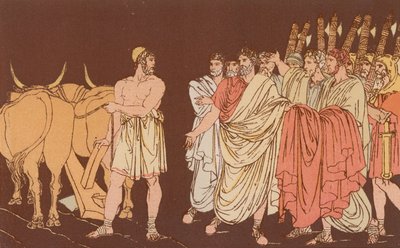Cincinnatus Called to be Dictator by Bartolomeo Pinelli