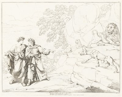 Divine Comedy by Dante (volume I) by Bartolomeo Pinelli