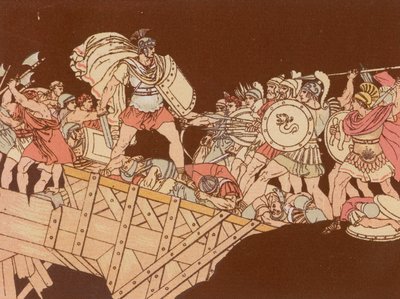 Horatius on the Bridge by Bartolomeo Pinelli