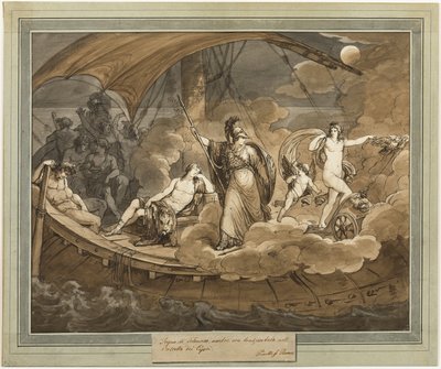 The Dream of Telemachus, from The Adventures of Telemachus, Book 4 by Bartolomeo Pinelli