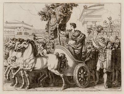 Triumph of Marcus Claudius Marcellus, 222 BC by Bartolomeo Pinelli