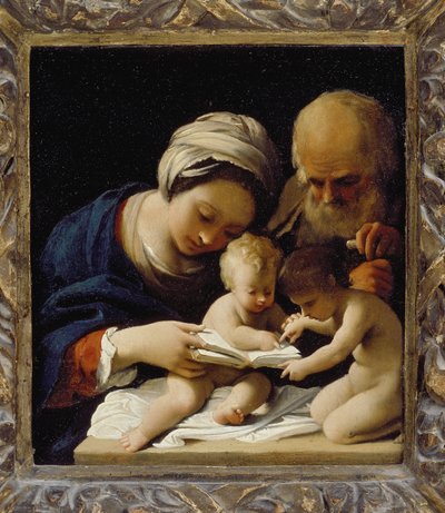 The Holy Family with the Young St John the Baptist by Bartolomeo Schedoni