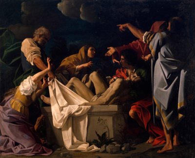 The Burial of Christ by Bartolomeo Schedoni