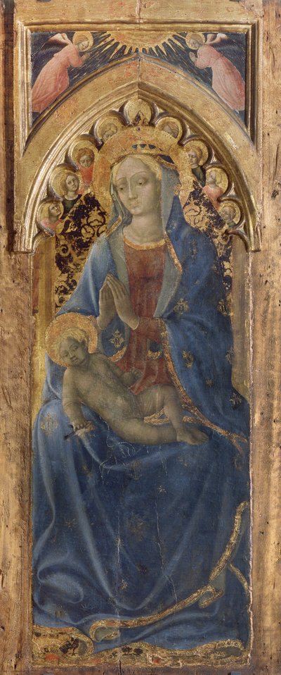 Adoration of the Child by Bartolomeo di Tommaso da Foligno