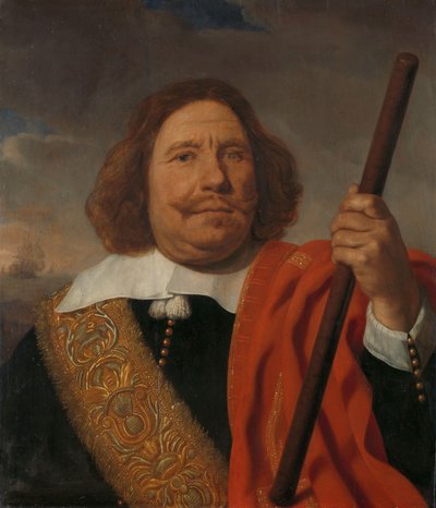 Egbert Meeuwsz Cortenaer by Bartolomeus van der Helst
