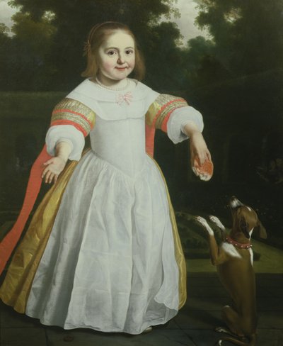 Portrait of a Girl, 1654 by Bartolomeus van der Helst