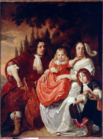 Portrait of the Reepmaker Family by Bartolomeus van der Helst
