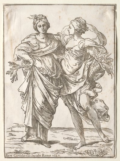 Alliance of Peace and Abundance, 1642 by Bartolommeo Coriolano