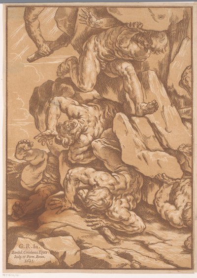 Fall of the Giants (Third Part) by Bartolommeo Coriolano