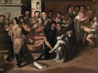 The Anatomy Lesson by Bartolommeo Passerotti
