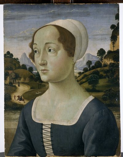 Portrait of a Woman in Her Mid-Twenties by Bastiano Mainardi