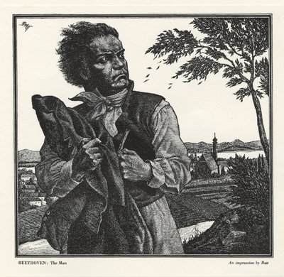 Ludwig van Beethoven by Batt