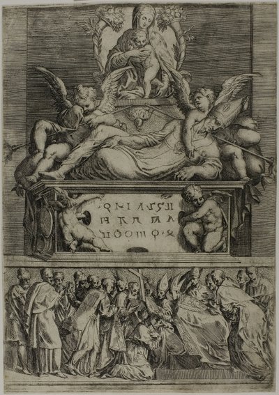 The Tomb of a Bishop by Battista Angolo del Moro
