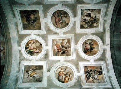 View of the Vault, from the ceiling of the Grimani Chapel by Battista Franco