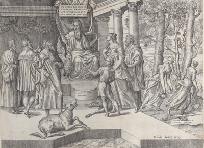 The Corrupt Judge by Battista del Moro