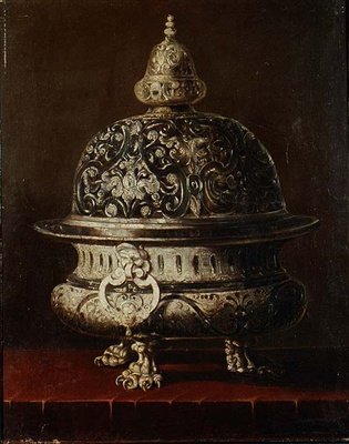 A Silver Brazier by Baudouin or Baudrain Yvart