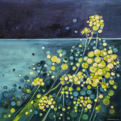 Glowing Yellow Blooms by Beata Brząkalik-Gburek