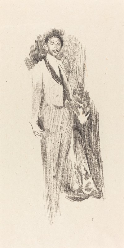 Count Robert de Montesquiou by Beatrice Godwin Whistler after James McNeill Whistler
