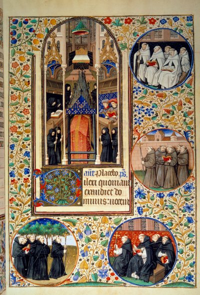 Scene of Monastic Life by Bedford Master Workshop