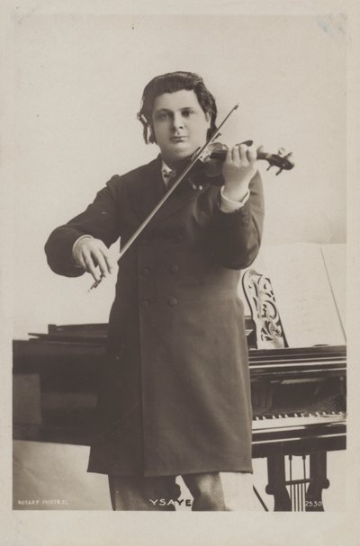 Eugene Ysaye by Belgian Photographer