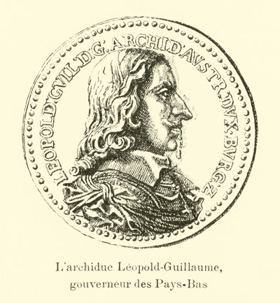 Archduke Leopold Wilhelm of Austria, Governor of the Netherlands by Belgian School