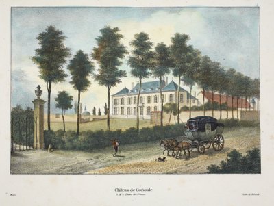 Castle of Corioule by Belgian School