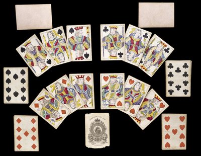 Deck of Playing Cards, c. 1835-1840 by Belgian School