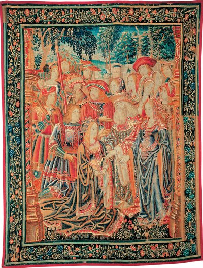 Trojan War: The Pardon of Helen by Belgian School