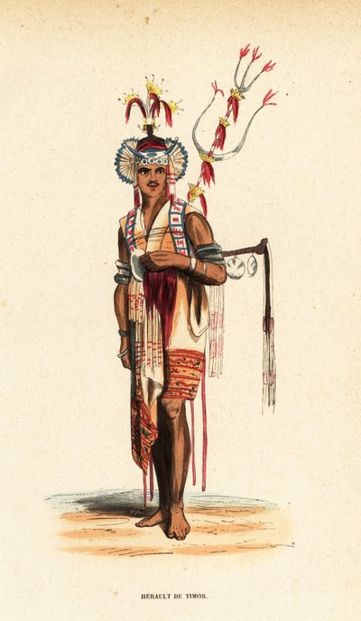 Herald of Amarasi, Kupang, Timor, West Timor, Indonesia by Belgian School