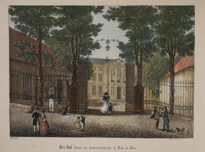 Het Hof, Hotel du Gouvernement à Bois-le-Duc by Belgian School
