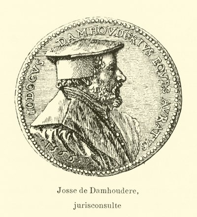Joos de Damhouder, Flemish jurist by Belgian School