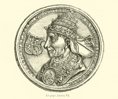 Pope Adrian VI by Belgian School