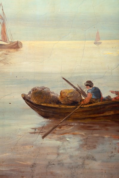 Second Back Room, Meeting Room, Murals with Rural Scenes in Classical Style (c.1810), Scene 3 by Belgian School